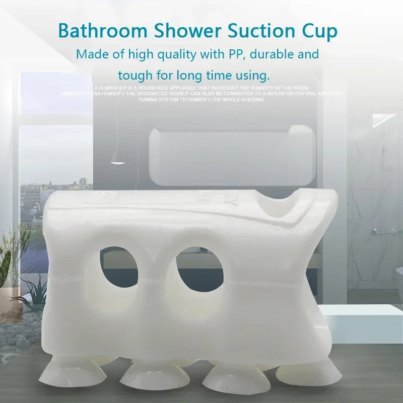 Suction Cup Shower Head Holder Drill-Free Strong Suction Adjustable