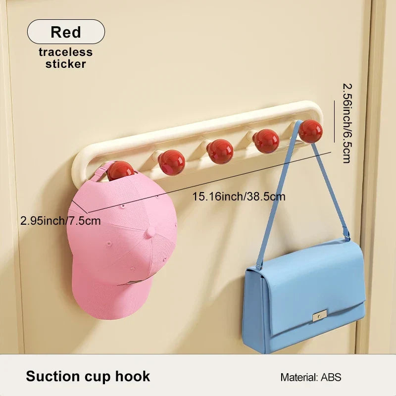 Suction Cup Wall Hook Drill-Free & Reusable