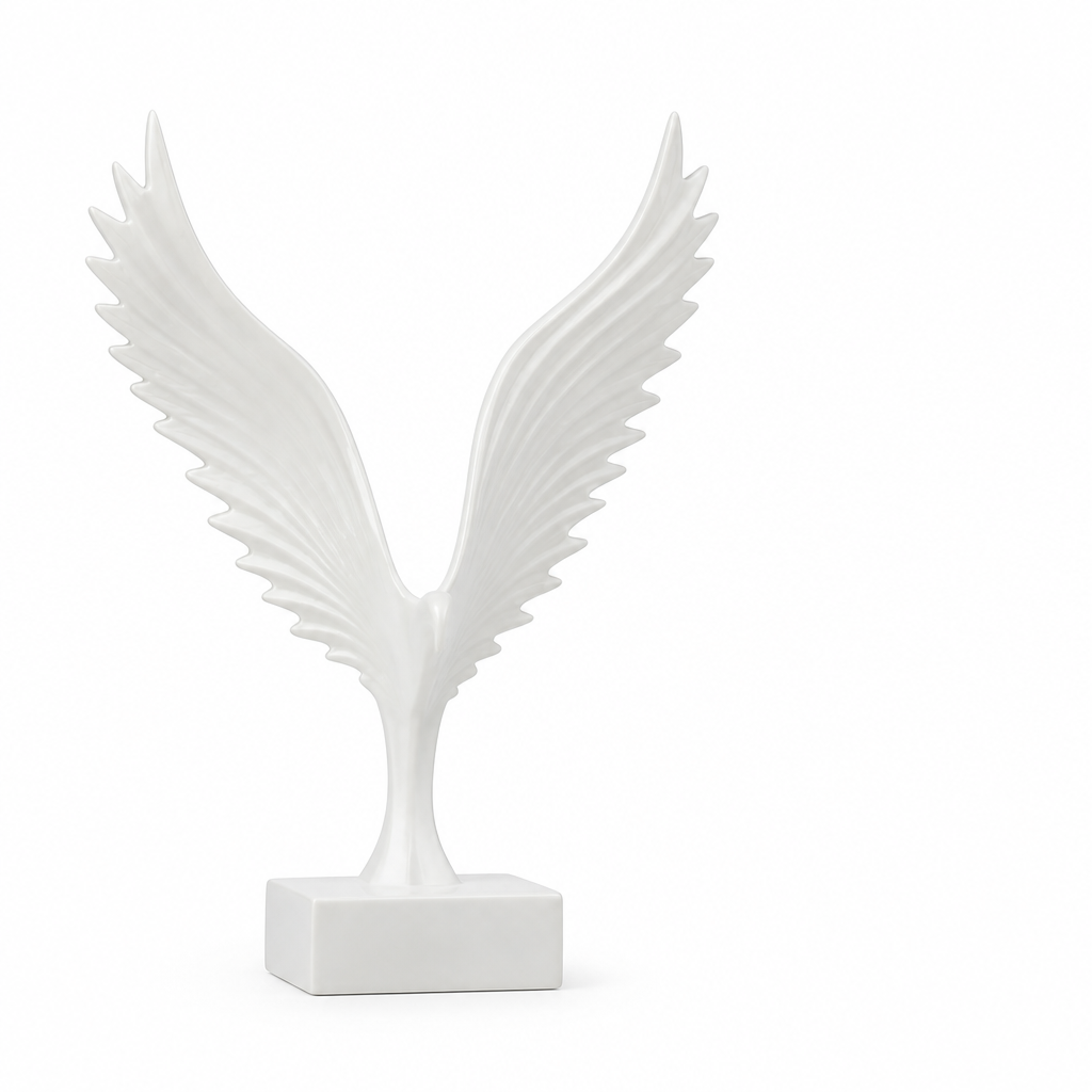Tabletop Spread-Wing Eagle Sculpture