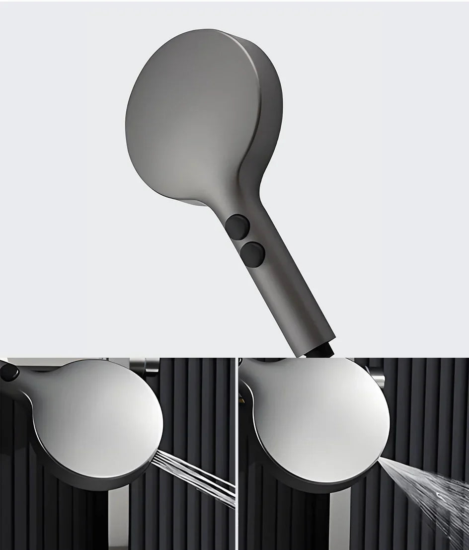 Thermostatic Shower System Concealed Rainfall Brass Construction