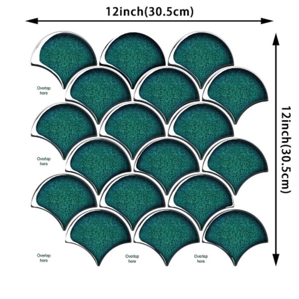 Tile Decal Peel And Stick 3D Waterproof & Heat-Resistant