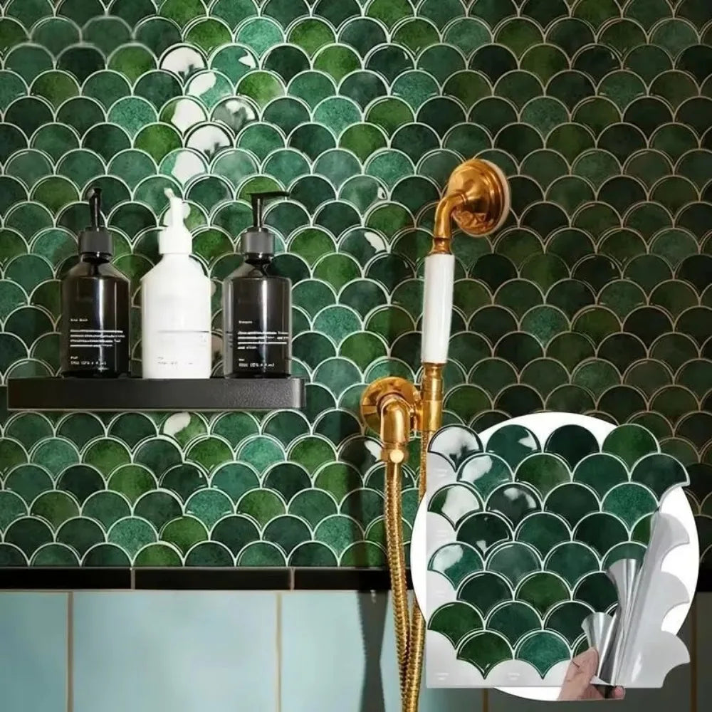Tile Decal Peel And Stick 3D Waterproof & Heat-Resistant