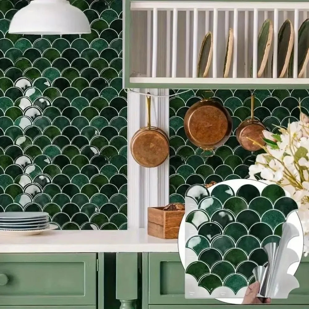 Tile Decal Peel And Stick 3D Waterproof & Heat-Resistant