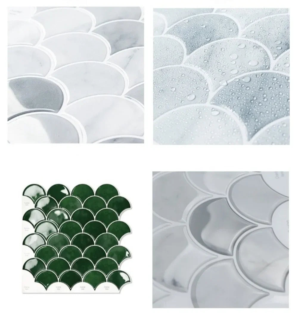 Tile Decal Peel And Stick 3D Waterproof & Heat-Resistant