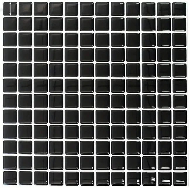 Tile Stickers 3D Glossy Self-Adhesive Waterproof & Heat-Resistant