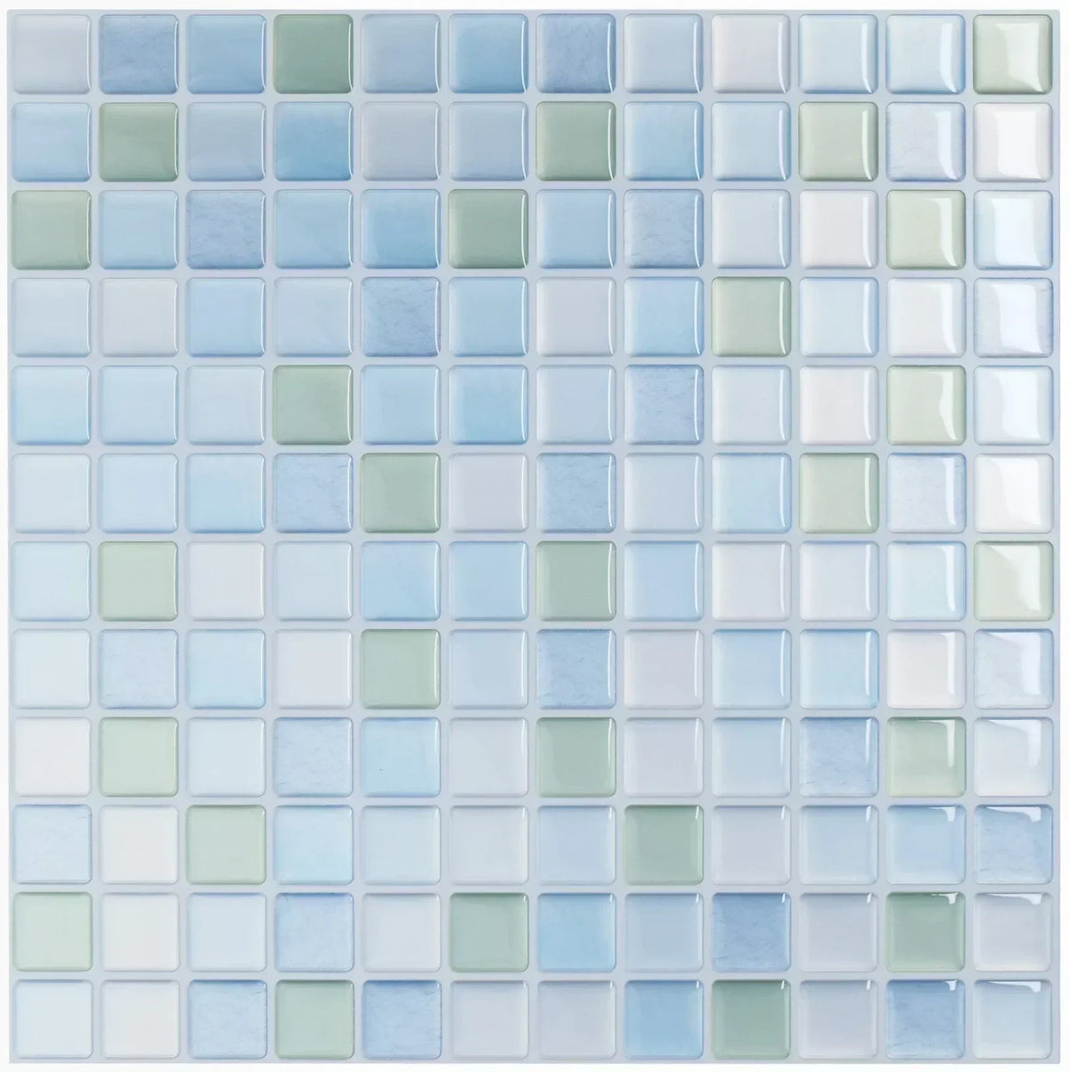 Tile Stickers 3D Glossy Self-Adhesive Waterproof & Heat-Resistant