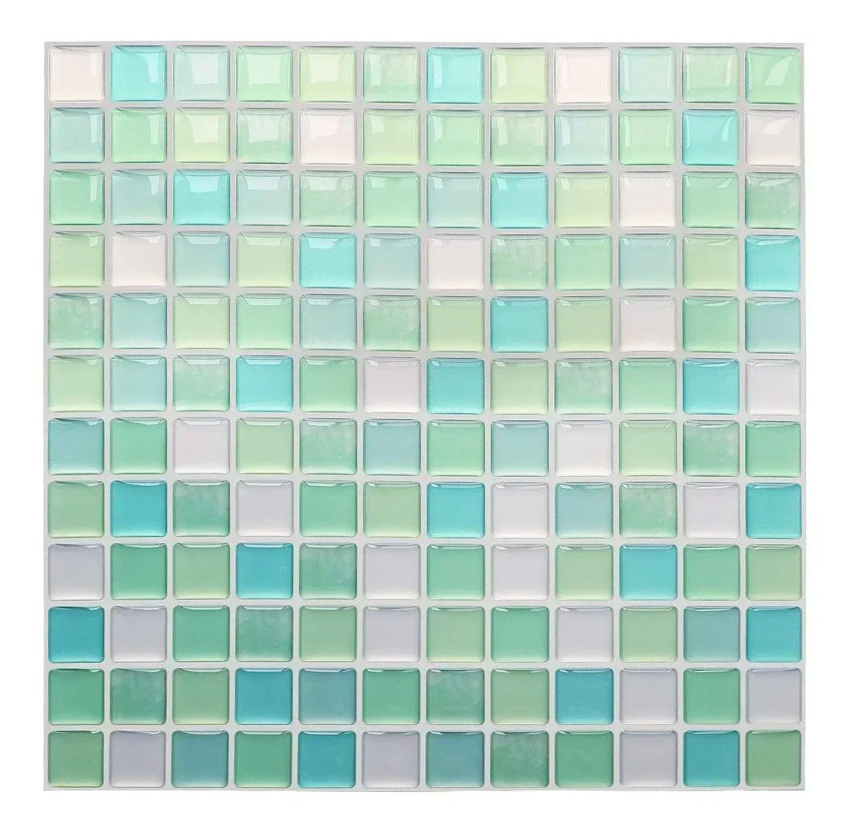 Tile Stickers 3D Glossy Self-Adhesive Waterproof & Heat-Resistant