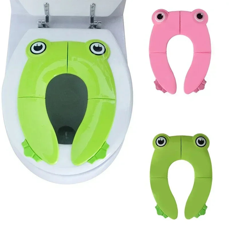 Toddler Potty Foldable Travel Quick-Clean Surface