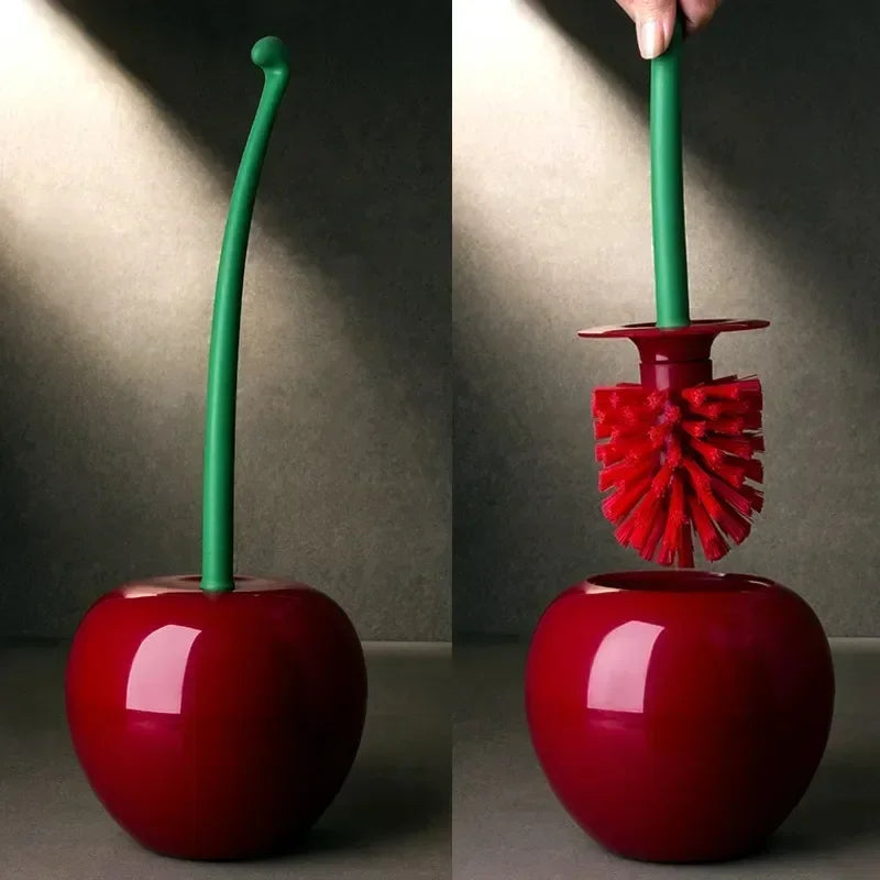 Toilet Brush Cherry-Shaped Hygienic Holder