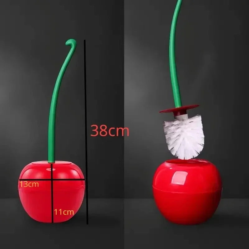 Toilet Brush Cherry-Shaped Hygienic Holder