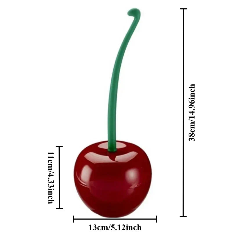 Toilet Brush Cherry-Shaped Hygienic Holder