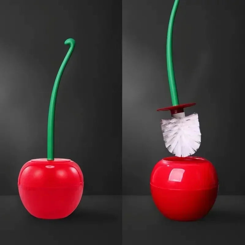 Toilet Brush Cherry-Shaped Hygienic Holder