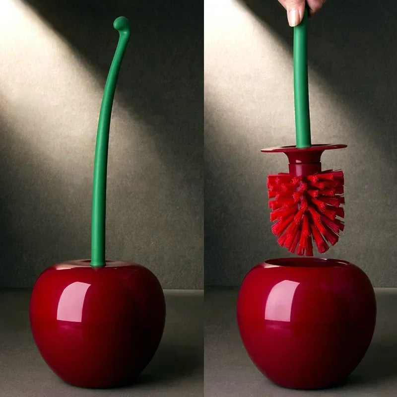 Toilet Brush Cherry-Shaped Hygienic Holder