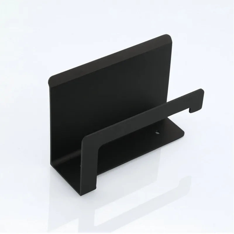 Toilet Paper Holder Rust-Resistant Aluminium Wall-Mount Shelf