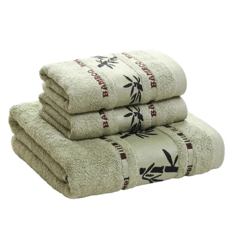 Towel Set 3-Piece 100% Combed Cotton Soft & Absorbent