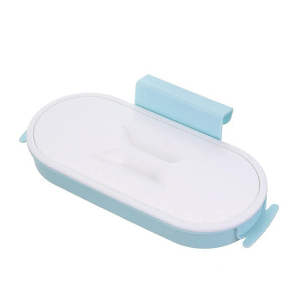 Trash Bag Holder Over-Cabinet Space-Saving Tool-Free