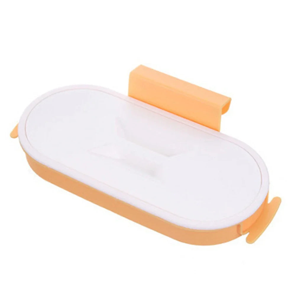 Trash Bag Holder Over-Cabinet Space-Saving Tool-Free