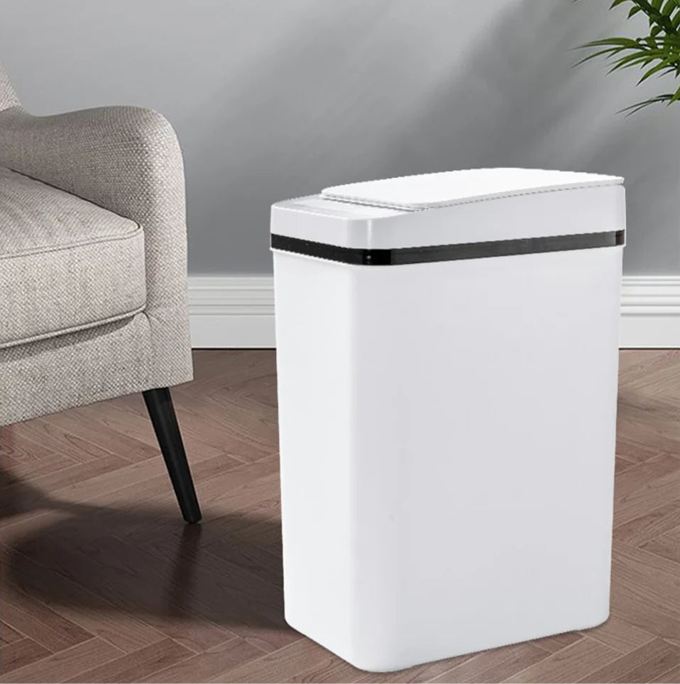 Trash Can Touchless Motion-Sensor Space-Saving 12L