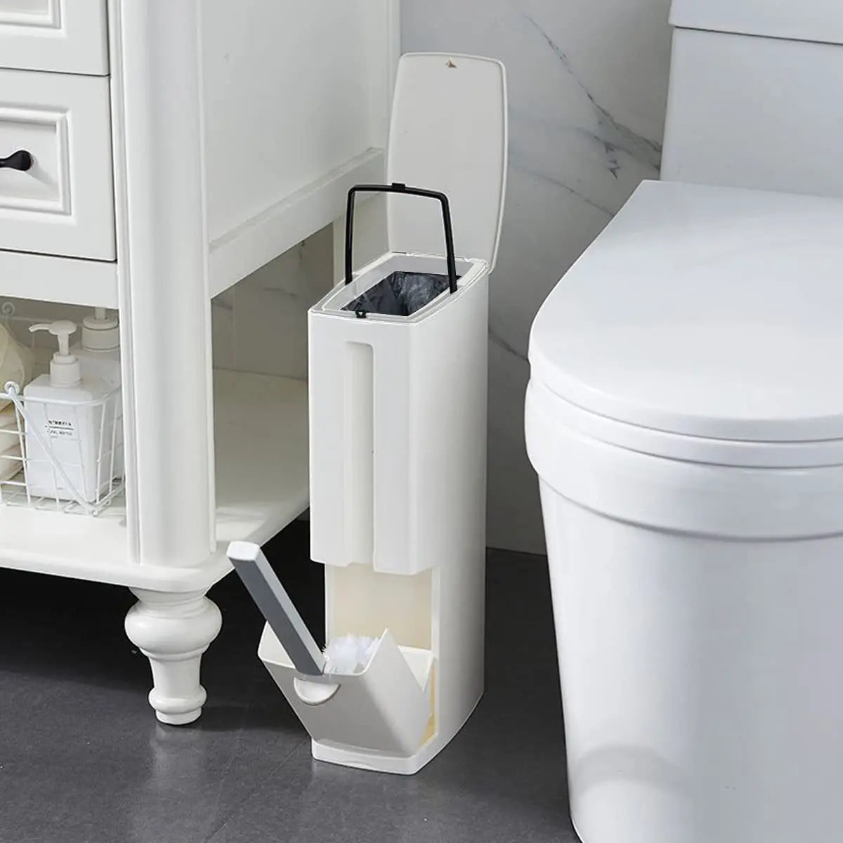 Trash Can Ultra-Slim 4.4-Inch Odor-Control Lid