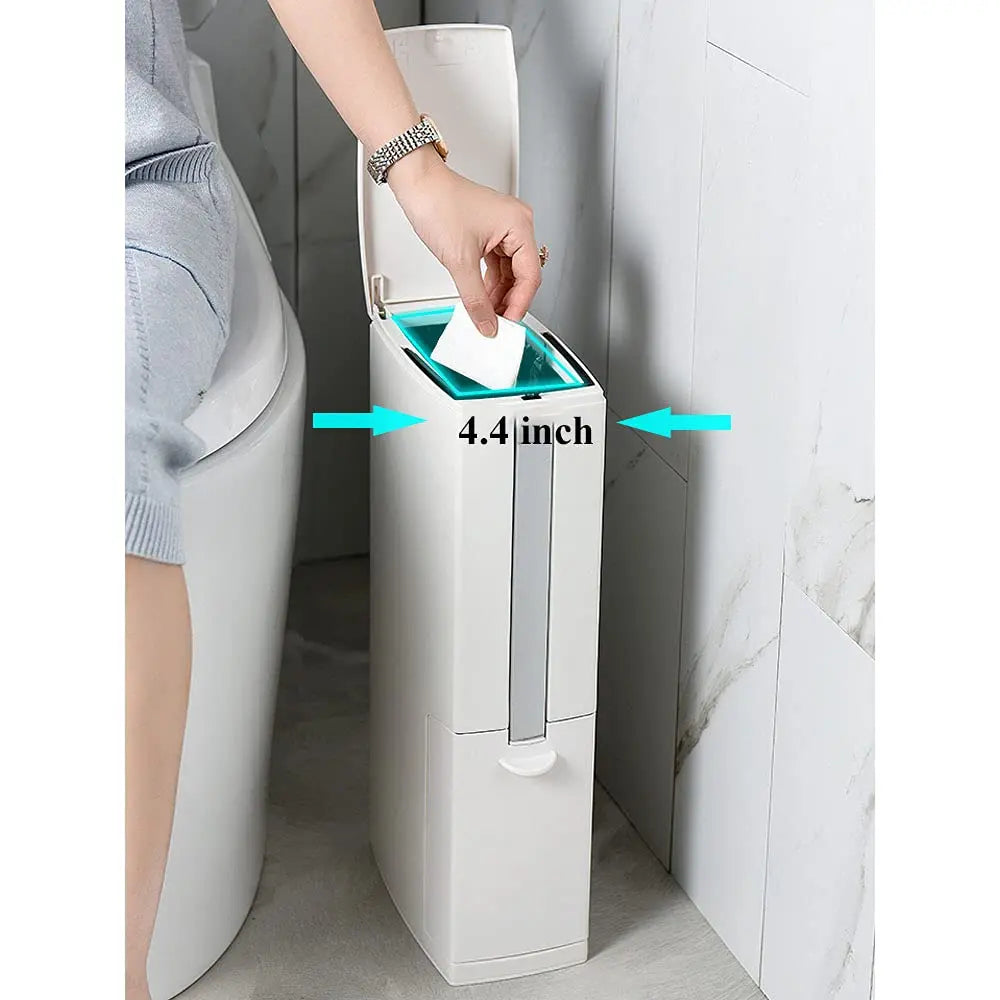 Trash Can Ultra-Slim 4.4-Inch Odor-Control Lid