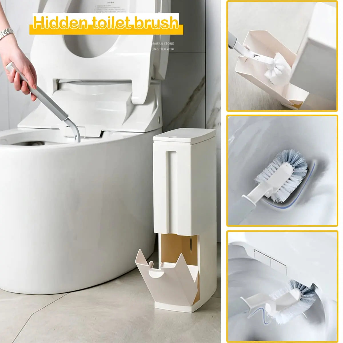 Trash Can Ultra-Slim 4.4-Inch Odor-Control Lid