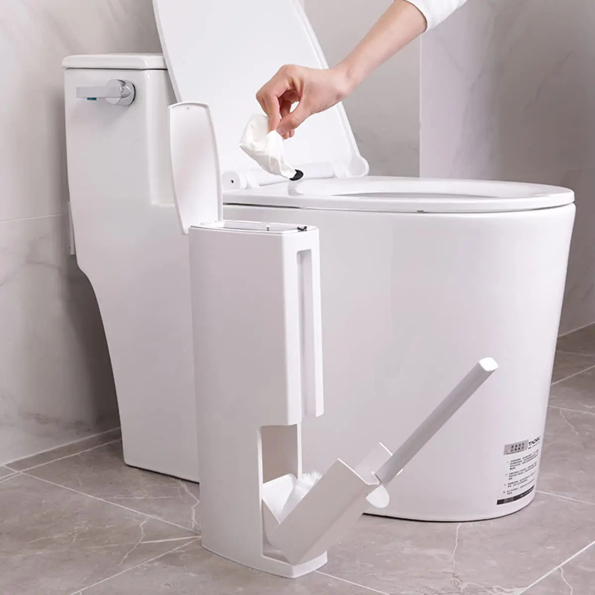 Trash Can Ultra-Slim 4.4-Inch Odor-Control Lid