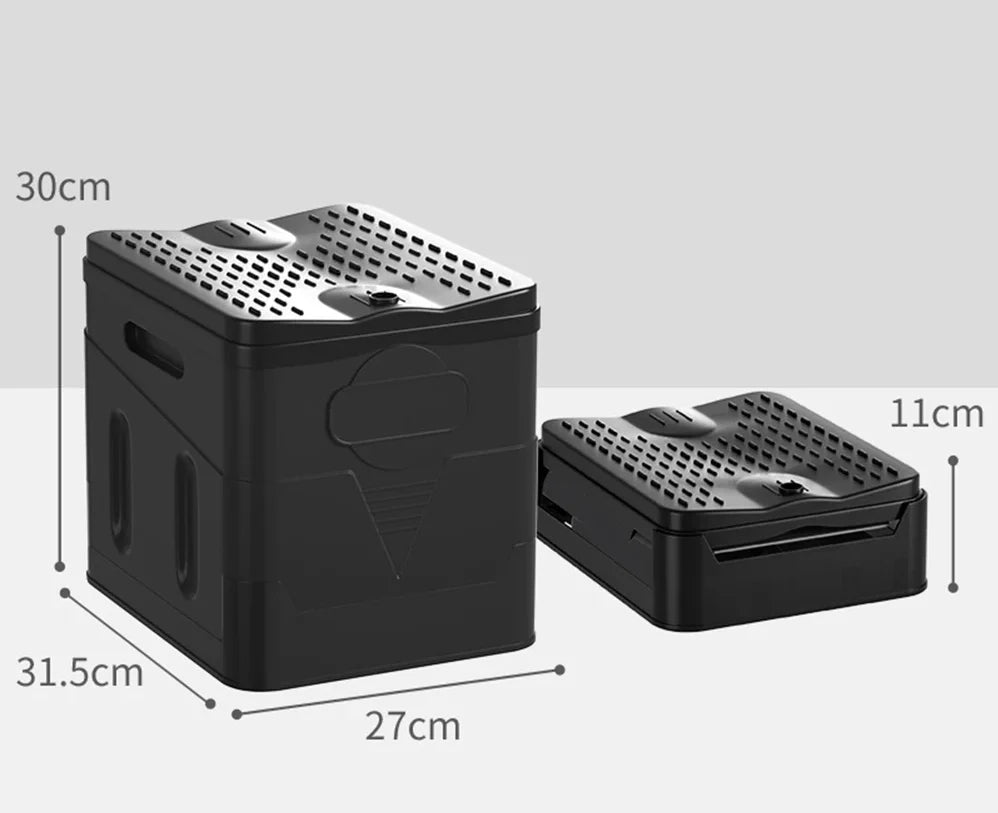 Travel Toilet Foldable Cyclone Flush 4.8L