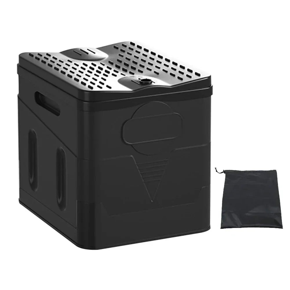 Travel Toilet Foldable Cyclone Flush 4.8L