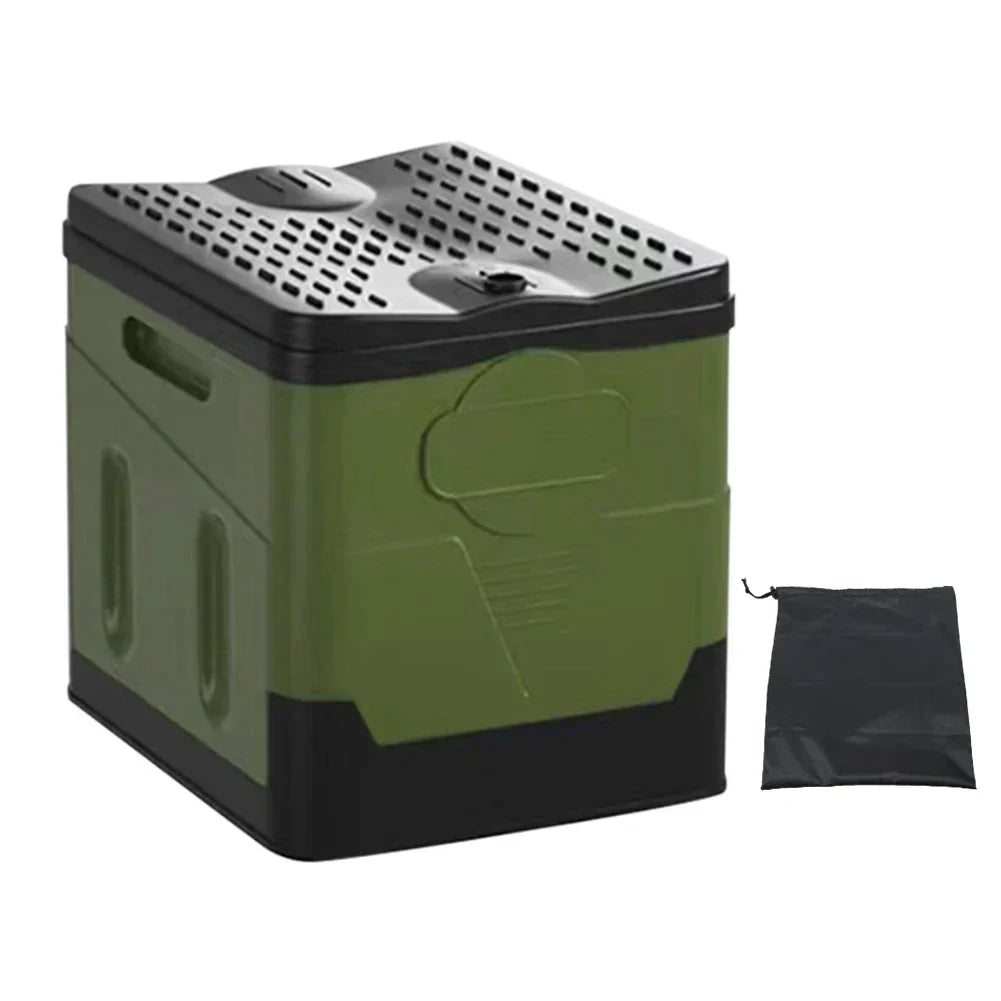 Travel Toilet Foldable Cyclone Flush 4.8L