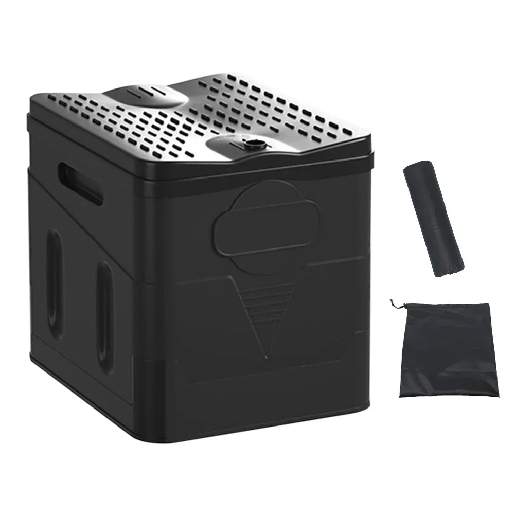 Travel Toilet Foldable Cyclone Flush 4.8L