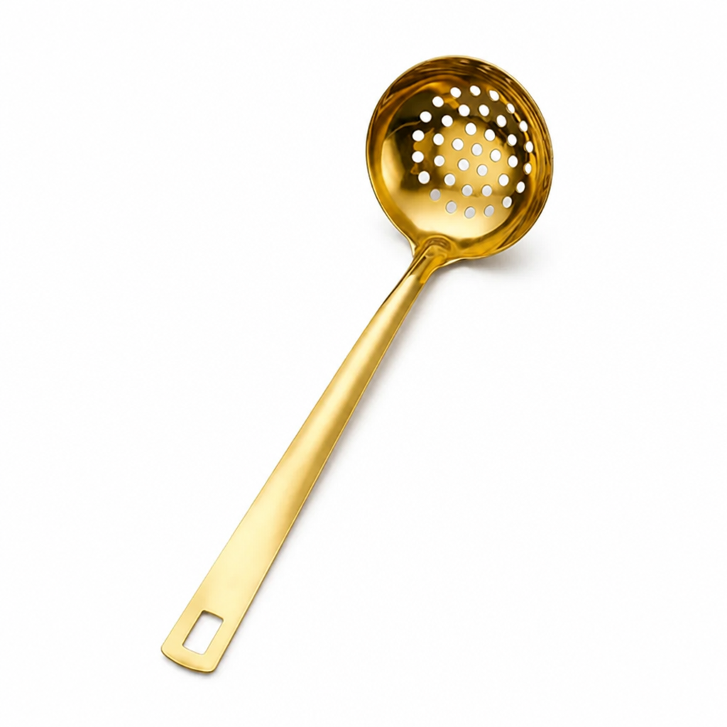 Utensil Set Stainless Steel Heat-Resistant Ergonomic Handles