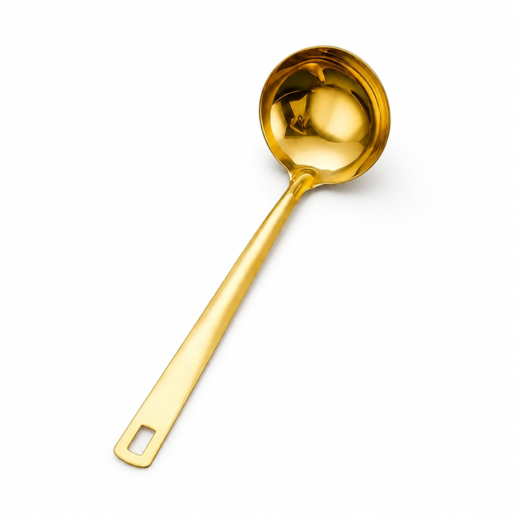 Utensil Set Stainless Steel Heat-Resistant Ergonomic Handles