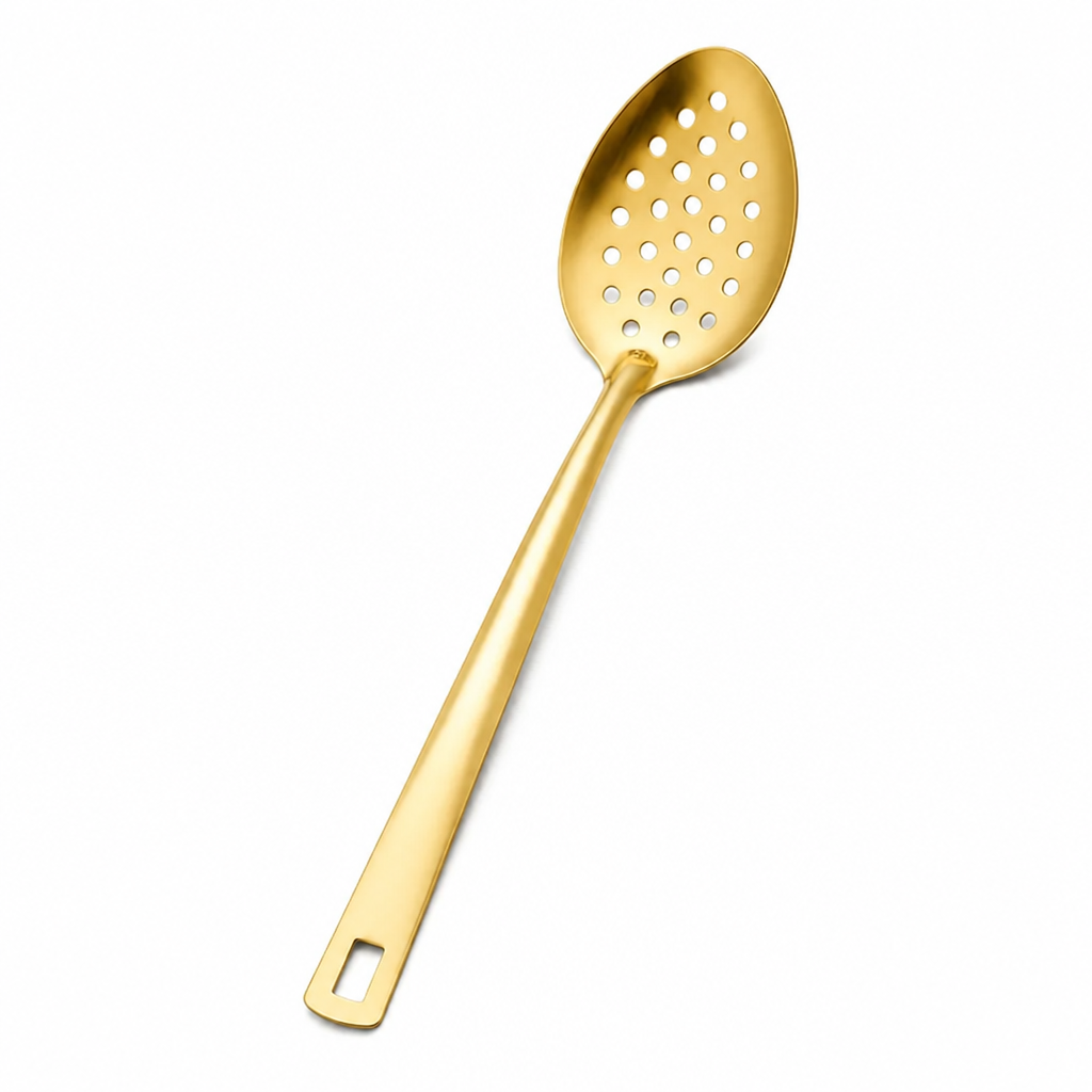 Utensil Set Stainless Steel Heat-Resistant Ergonomic Handles