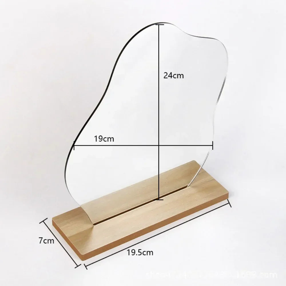 Vanity Mirror Cloud-Shaped Acrylic 6 Inch