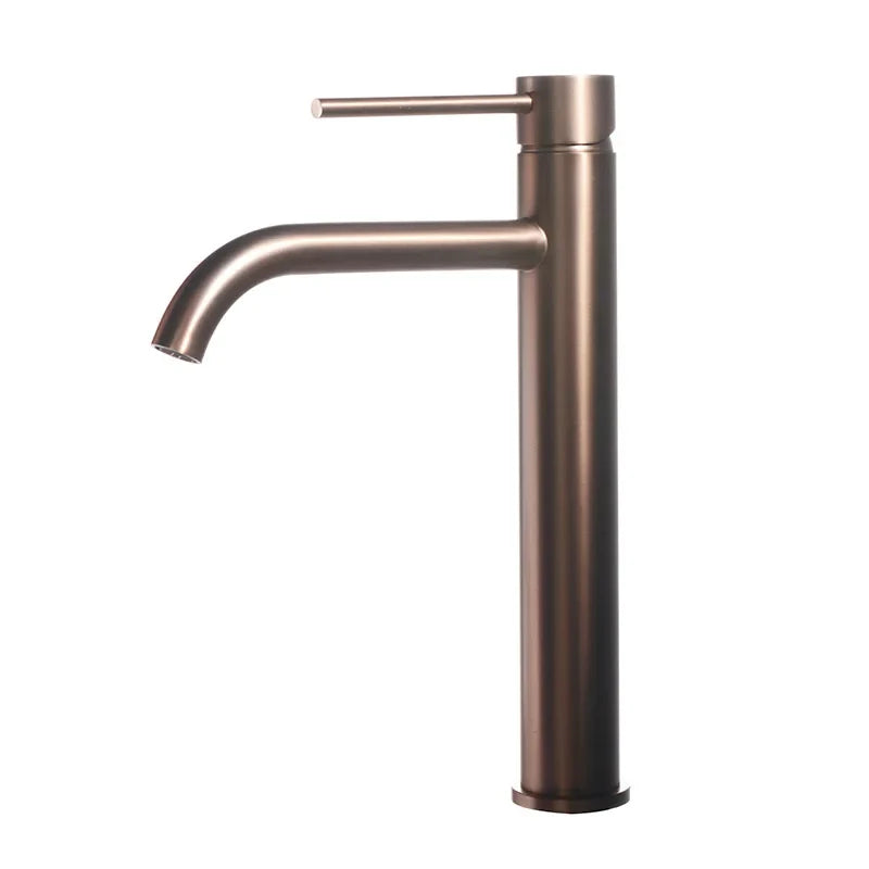 Vessel Faucet Tall Stainless Steel Single-Handle