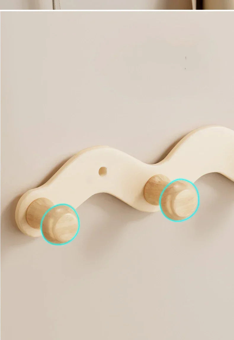 Wall Hook Rack Aluminum Rustproof Drill-Mounted