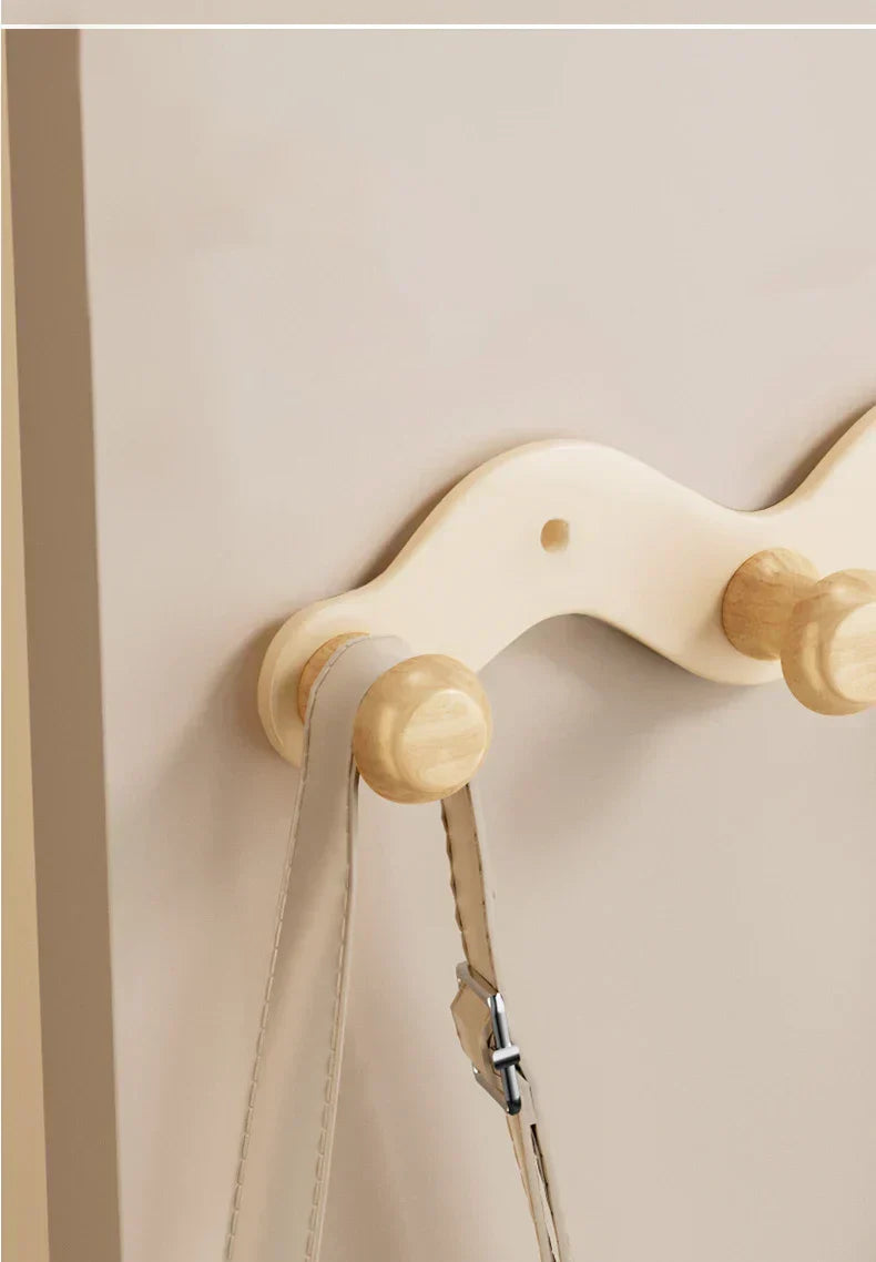 Wall Hook Rack Aluminum Rustproof Drill-Mounted
