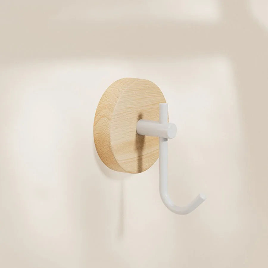 Wall Hook Solid Walnut Minimalist Multi Purpose