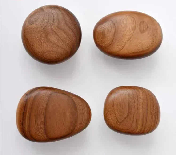 Wall Hook Solid Wood No-Drill Adhesive