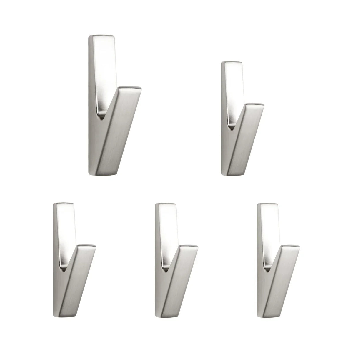 Wall Hook Zinc Alloy Matte Finish Easy Install