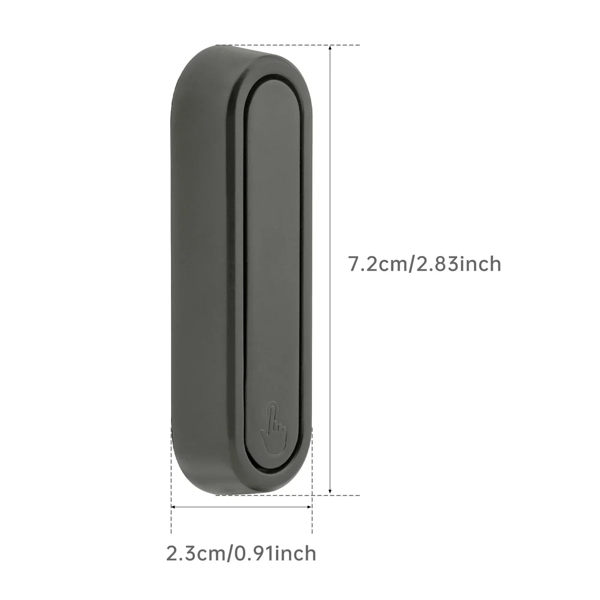 Wall Hooks Foldable Brushed Zinc Alloy