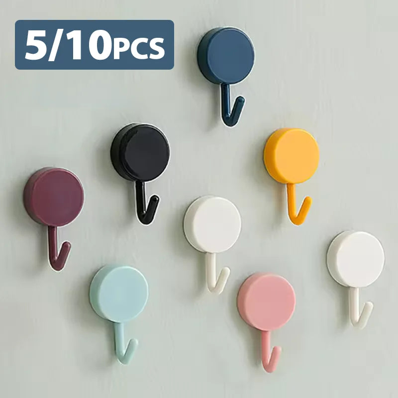 Wall Hooks Self-Adhesive Silicone Multi-Pack