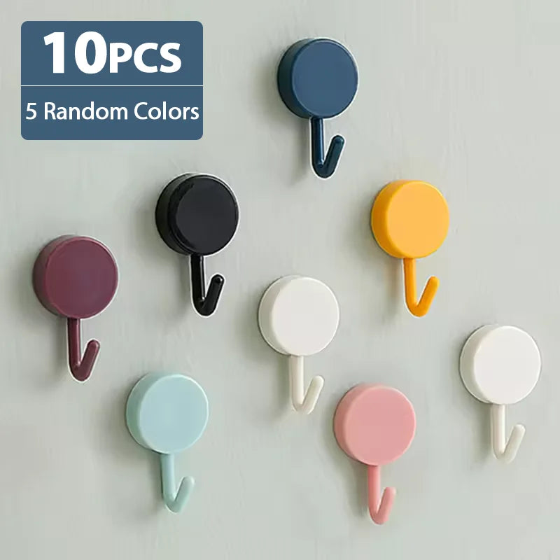 Wall Hooks Self-Adhesive Silicone Multi-Pack