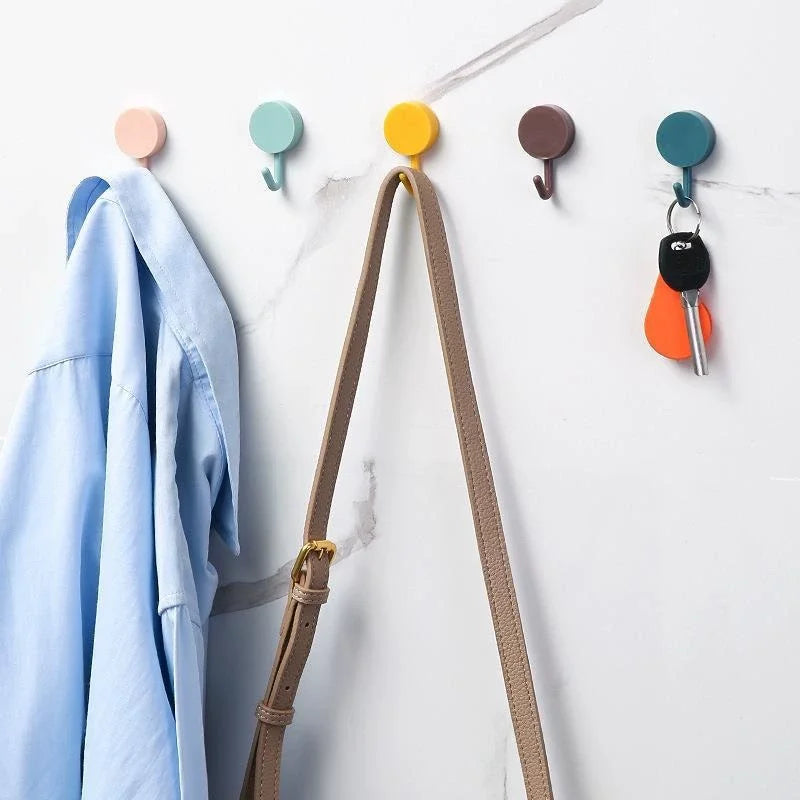 Wall Hooks Self-Adhesive Silicone Multi-Pack