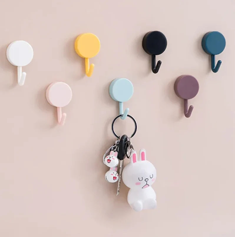 Wall Hooks Self-Adhesive Silicone Multi-Pack