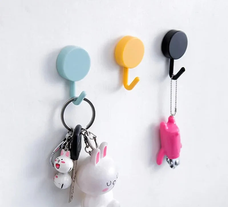 Wall Hooks Self-Adhesive Silicone Multi-Pack