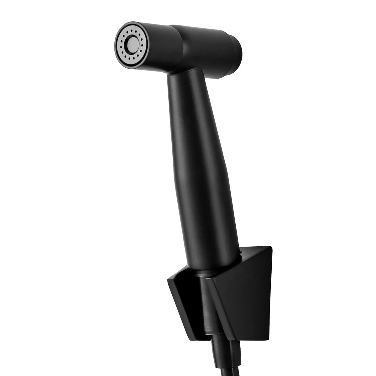 Wall-Mount Kitchen Faucet 360° Swivel Spout Extendable Side Sprayer