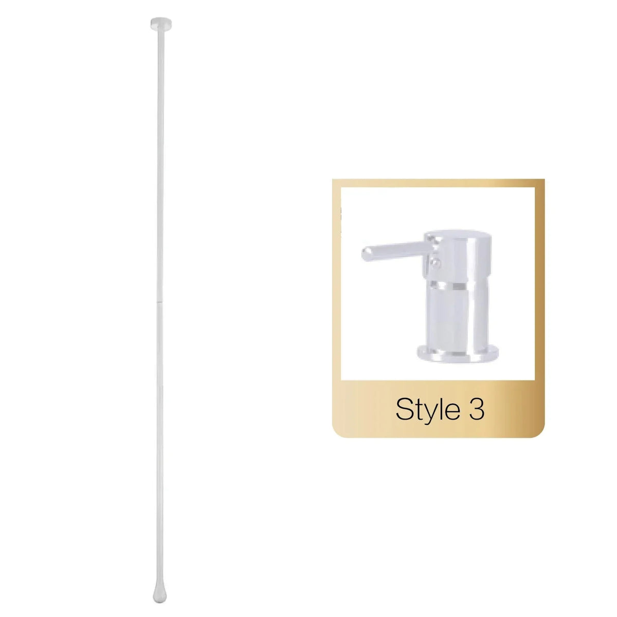 Wall-Mounted Bathroom Faucet Single-Handle Solid Brass Ceramic Cartridge