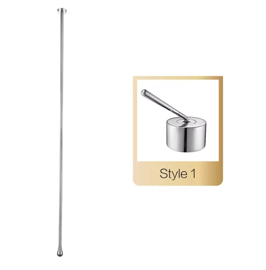 Wall-Mounted Bathroom Faucet Single-Handle Solid Brass Ceramic Cartridge