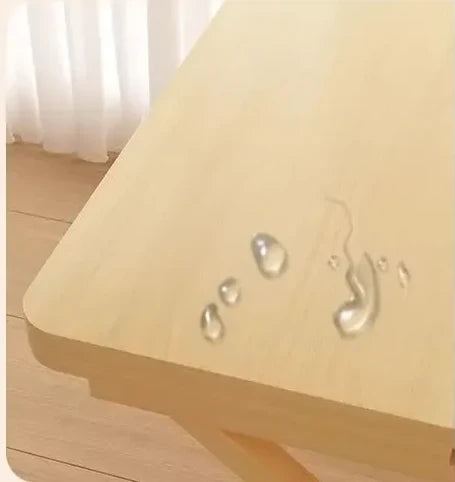Wall-Mounted Foldable Desk Ultra-Slim Space-Saving Metal Frame